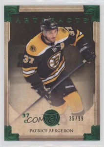 2013-14 Upper Deck Artifacts Emerald /99 Patrice Bergeron #79