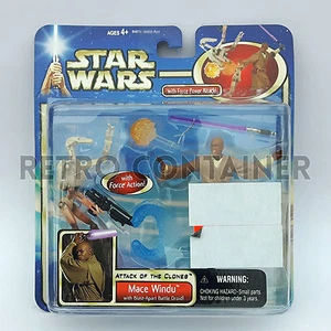 STAR WARS Kenner Hasbro Action Figure - SAGA - Mace Windu vs. Battle Droid - Imagen 1 de 1