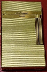Encendedor de gas S.T.Dupont Gold LINE 2 funcionando sin caja - Imagen 1 de 9