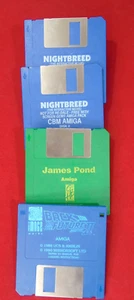 3 Amiga Games: James Pond, Nightbreed, Back to the Future 2, 3.5" Discs - Picture 1 of 1