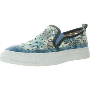 L'Artiste by Spring Step Womens DENOFEDEN-BLUM Blue Slip-On Sneakers BHFO 0340 - Picture 1 of 3