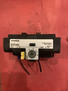 SIEMENS SOLID STATE RELAIS DE SURCHARGE CAT N°958DA32A 50-100 Amp OCCASION - Photo 1/7