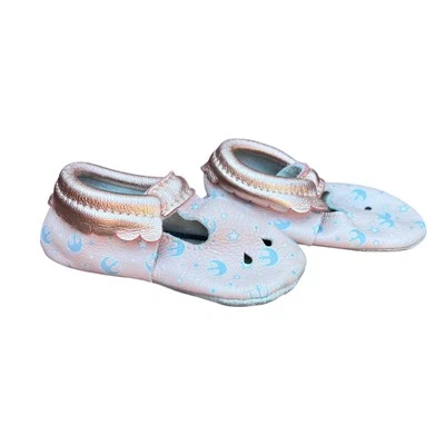 Freshly Picked Disney Star Wars Pink Rose Gold Light Side Soft Sole Mary Jane  7 - Image 1 of 4