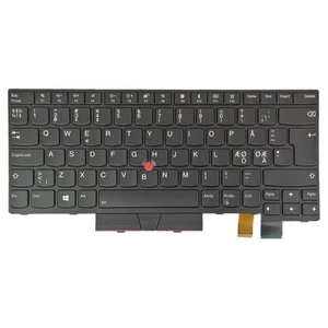 Lenovo 01HX498 WINDU2BL-NRD T470 T480 Clavier BL QWERTY Nordique NEUF Open Box - Afbeelding 1 van 2
