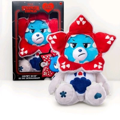 Stranger Things x Care Bears /Grumpy Bear as the DEMOGORGON 12" PELÚCIA EUA Vendedor - Imagem 1 de 4