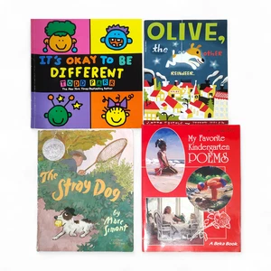 Lot of 4 Assorted Children's Books Stories For Young Readers Early Childhood - Picture 1 of 1
