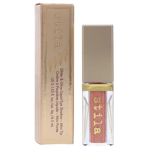 Stila Glitter & Glow Liquid Eye Shadow Mini Tip Kitten Karma 0.153 oz - Picture 1 of 8