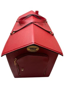 Christian Cowan x Moshiqa Home Hunde-/Katzentrage rot Leder - gebraucht selten - Bild 1 von 24
