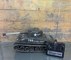 Radio Shack Sherman Tank, bitte Beschreibung lesen - Bild 1 von 12