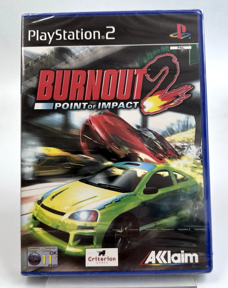 PS2 Burnout 2: Point Of Impact, New And Factory Sealed - Image 1 of 4