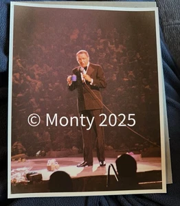 8 x 10 Original Kodak Foto Frank Sinatra Philly Spectrum 7. Oktober 1974 - Bild 1 von 2