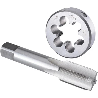 1"-14 UNF Tap and Die Set Left Hand, 1" x 14 UNF Machine Thread Tap and Round... - Image 1 of 4