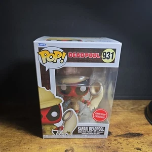 Funko Pop: Deadpool - Safari Deadpool #931 Bucket List Gamestop Exclusive - Picture 1 of 5