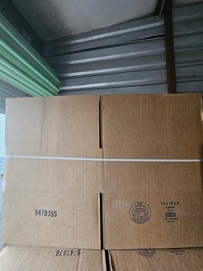 U-line 10 x 10 x 4 Corrugated Boxes (Bundle of 25) - Picture 1 of 1