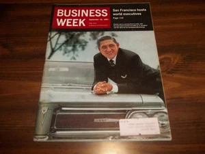 1961 SEPTEMBER 16, BUSINESSWEEK  MAGAZINE GM'S S. E. KNUDSEN, US STEEL, DU PONT - Picture 1 of 2