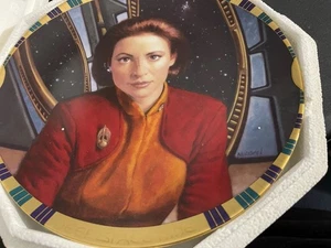 Major Kira Nerys Star Trek Espacio Profundo Nueve Edición Limitada Plato de Coleccionista - Imagen 1 de 5