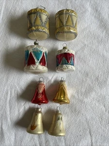 Lote Mixto De Colección Adornos De Navidad 4-Alemania Occidental 4-Austria Vidrio - Imagen 1 de 8