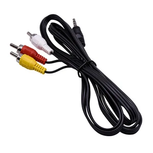 HQRP Cable audio video para Sony DCR-TRV280, DCR-VX2100, HDR-FX1 Videocamara - Picture 1 of 7