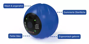 Massageball vibrieren 9 cm Relax Yoga Training Entspannung - Bild 1 von 8