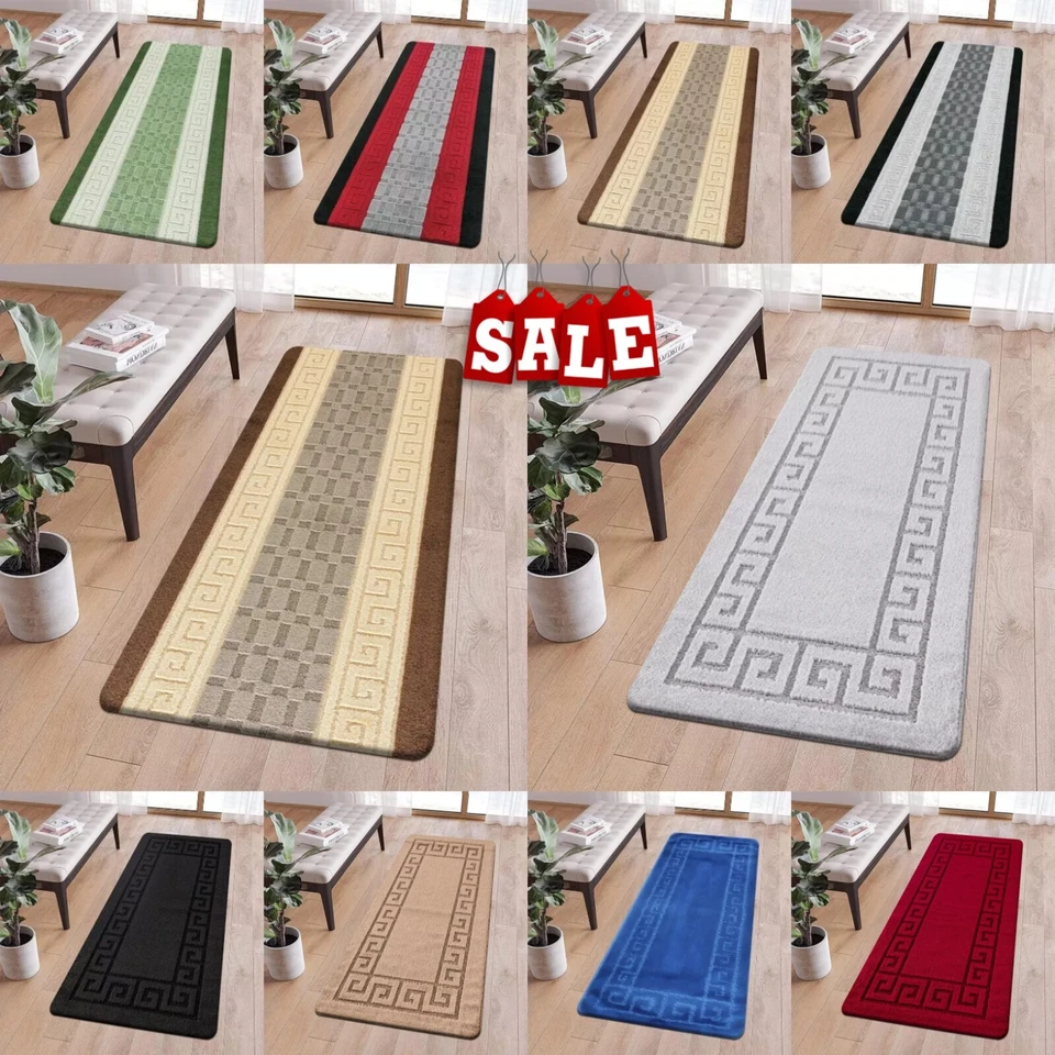 Non Slip Kitchen Runner Rug Long Hallway Carpet Bedroom Rugs Floor Mat Door Mats - Image 1 of 1