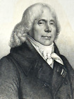Gravure originale XIXème portrait Charles Maurice de Talleyrand Fisher, Son & Co