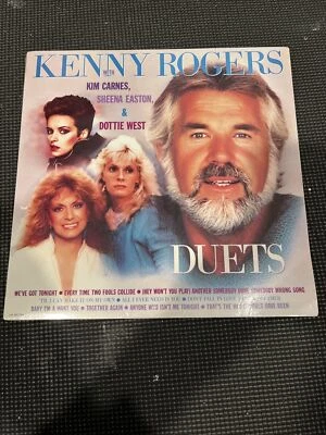 *NEW SEALED* Kenny Rogers Duets LP (1983) Liberty Records LO 551154 - Image 1 of 4