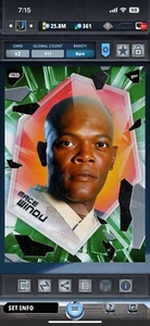 Topps Star Wars Digital Card Trader Green TPM Fractured 2021 Mace Windu Award - Picture 1 of 1