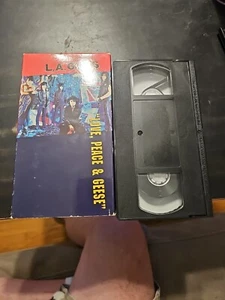 80s Metal VHS L.A. Guns Video, Love, Peace and Geese  - Imagen 1 de 2