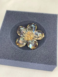 Swarovski Crystal Diona Flower Silk Moonlight #956809 - Authentic New In Box - Picture 1 of 3