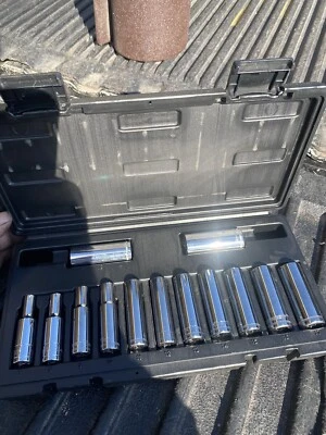 Crescent 6-Point Drive mm Deep Impact Socket Set, 3/8", 13PC Mint Condition - Image 1 of 4