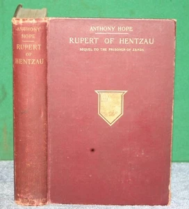 Vintage Book - RUPERT OF HENTZAU - Sequel to Prisoner of Zenda 1898 Henry Holt - Picture 1 of 4