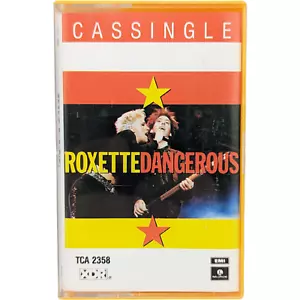 CINTA DE CASETE AUSTRALIANA PELIGROSA ROXETTE - EN MUY BUENA CONDICIÓN - Imagen 1 de 3