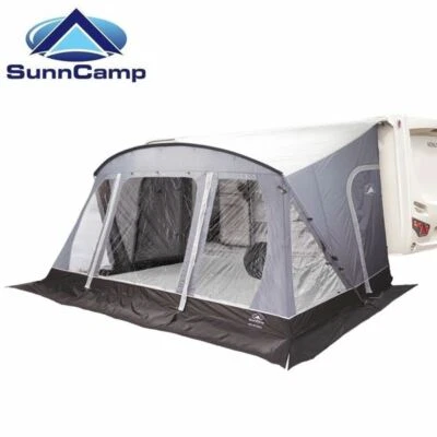 SunnCamp Swift 390 SC Deluxe Pole Porch Caravan Awning Lightweight 2025 Model - Image 1 of 4