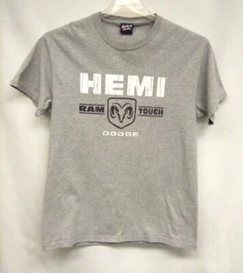 MEDIUM Dodge Hemi Ram Tough Rams Head Gray T-Shirt      B74 - Picture 1 of 7