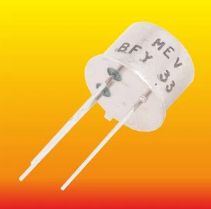BFY33 L0T OF 2 MEV SILICON NPN TRANSISTORS 0.8 W 0.5 A NI ~ 2N1837B, 2SC2208H - Picture 1 of 2