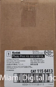 Kodak Photo Print Kit 8800 / 8810S 8x12 Thermal Paper & Ribbon 1156413 / 1090786 - Picture 1 of 3