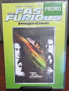 THE FAST AND THE FURIOUS: THE ORIGINAL (DVD) - Promo Sticker - New & Sealed - Picture 1 of 2