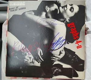 Skorpione signiert Klaus Matthias Rudolph Autogramm COA - Bild 1 von 4