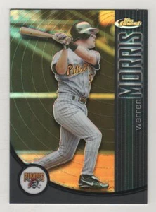 2001 Topps Finest Refractor #009 Warren Morris Pittsburgh Pirates ##/499 BV$4 #9 - Picture 1 of 1