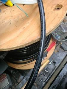 NEW 4/0 AWG GAUGE 600 VOLT 50' THHN STRANDED BLACK COPPER WIRE  - Picture 1 of 2