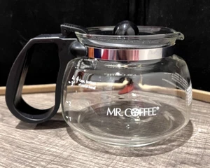 Mr Coffee 4 Cup replacement Carafe E240TG metal band Excellent condition - Picture 1 of 6