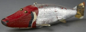 VINTAGE MINNESOTA ~ 5" ICE FISH SPEARING DECOY~ FOLK ART FISHING LURE - Picture 1 of 6