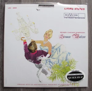 Classic Records LSC 2500 Strauss Waltzes Reiner CSO 200 Gram LP NEW SEALED OOP - Picture 1 of 3