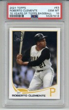2021 TOPPS 70 YEARS OF TOPPS BASEBALL ROBERTO CLEMENTE PSA 10 LOW POP 3 RARE