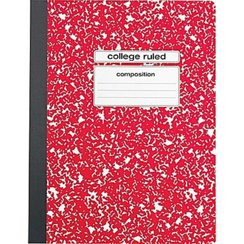 Staples Composition Notebook, College Ruled, 9-3/4