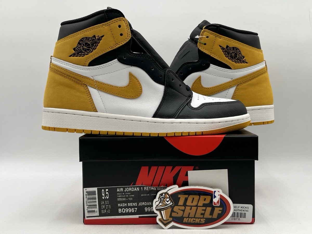 Jordan 1 Retro OG High Best Hand in the Game - Yellow Ochre Jordan 1 Retro OG High Best Hand in the Game - Yellow Ochre