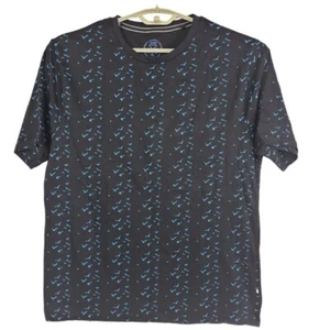 Cactus T-Shirt Men's XL Black & Blue Short Sleeves Cotton Tee - Picture 1 of 7