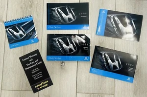 2006 Honda Civic Sedan Owners Operators Guide Manual Book With Supplements OEM - Imagen 1 de 5