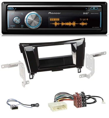 Pioneer MP3 DAB USB CD Bluetooth Autoradio für Nissan Qashqai X-Trail ab 2014 - Bild 1 von 4