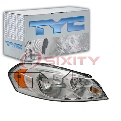 Conjunto de farol direito TYC para 2006-2013 Chevrolet Impala Electrical dd - Imagem 1 de 4